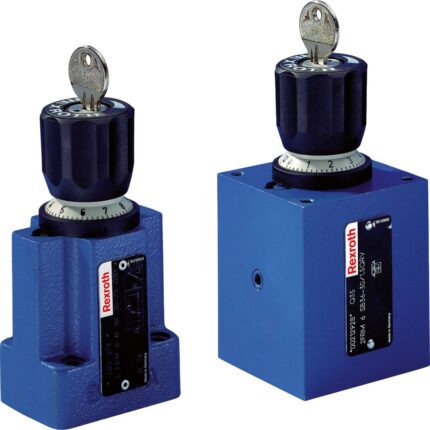 شیر کنترل دبی دو راهه با شیر یک طرفه بوش رکسروت مدل 2FRM6B36-3X/1,5QRV