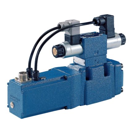 پروپرشنال جهتی شیر بوش رکسروت مدل 4WRKE10E1-100L-3X/6EG24ETK31/A1D3M SYMBOL E1, ELECTRICAL WITH ON-BOARD ELECTRONICS