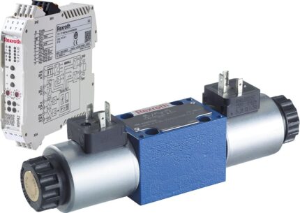 شیر کنترل جهت تناسبی مستقیم با الکترونیک خارجی بوش رکسروت مدل 4WRA6E15-2X/G24K4/V