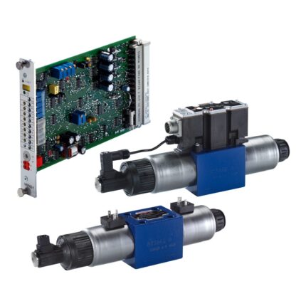 پروپرشنال جهتی شیر بوش رکسروت مدل 4WREE10V50-2X/G24K31/A1V SYMBOL ELECTRICAL WITH ON-BOARD 24 VDC